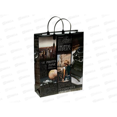 Сумочка пластик мягкий 30*40 Репортаж *40