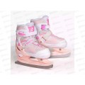 Коньки раздвижные р.37-40 white-pink RUSH ACTION, 467561 Коньки раздвижные р.37-40 white-pink RUSH ACTION, 467561