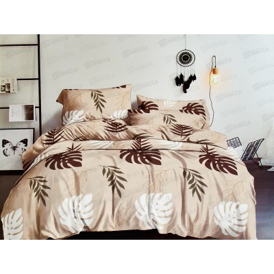 Комплект постельного белья 2,0 спальный полисатин с европростыней 1288-9