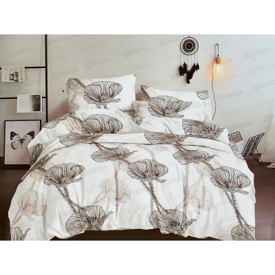 Комплект постельного белья 2,0сп полисатин с европростыней 546