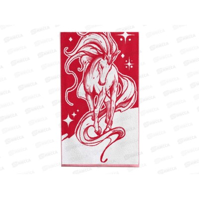 Полотенце 70*140 ВН MX42 Лошадь-талисман Красный