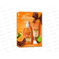 Milana подарочный набор &quotАпельсин в шоколаде&quot (мыло 300мл+крем 80мл) 300577 *6