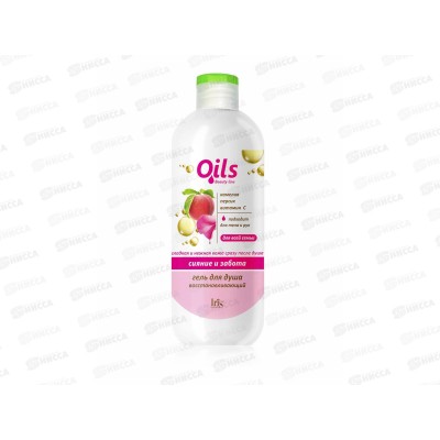 IRIS Olis Beauty Line Гель для душа Восстанавливающий 500мл *8 IRIS Olis Beauty Line Гель для душа Восстанавливающий 500мл *8