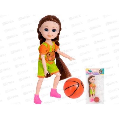 Кукла малышка Miss Kapriz MK55859D Баскетболистка FCJ1434515 в пакете