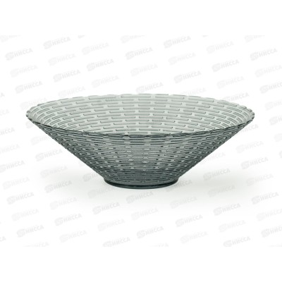 Салатник 5814/1-Н7 d-240мм h-85мм Графит