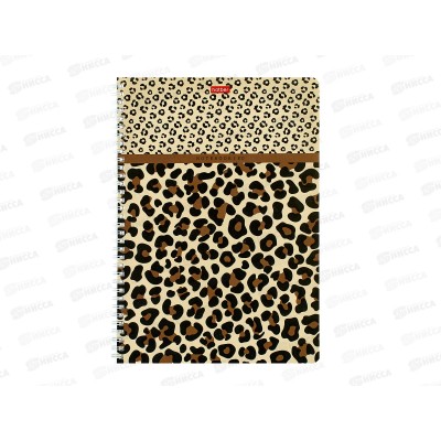 Тетрадь 80л кл. Hatber А4 LEO-принт. греб., 092755  *2/28