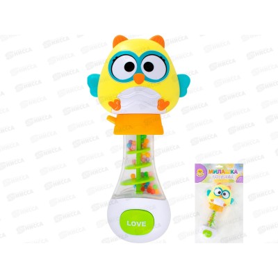 Погремушка Levatoys MKBY148C Совушка, FCJ1477228 в пакете Погремушка Levatoys MKBY148C Совушка, FCJ1477228 в пакете