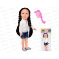 Кукла Miss Kapriz МК2540DК-В  40см с аксессуарами, FCJ1457030 в пакете