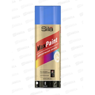 Эмаль SILA Home аэрозоль  520мл, синий RAL5005 *12