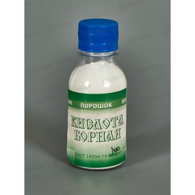 Кислота борная сухая (флюс) 100г  ш