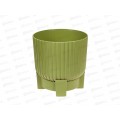 Горшок д/цветов Торин 3,3л Папоротник с поддоном d17,5  *12