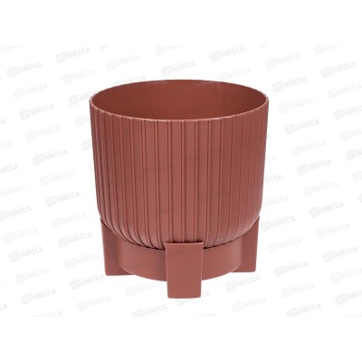 Горшок для цветов Торин 3,3л Терракот с поддоном d17,5 *12 Горшок для цветов Торин 3,3л Терракот с поддоном d17,5 *12