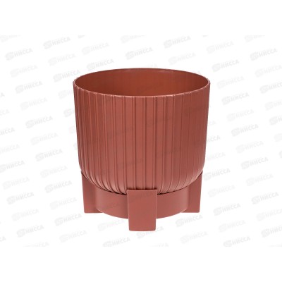 Горшок для цветов Торин 5,2л Терракот с поддоном d20,5  *4