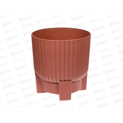 Горшок для цветов Торин 9,5л Терракот с поддоном d25 *3 Горшок для цветов Торин 9,5л Терракот с поддоном d25 *3
