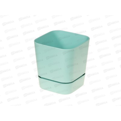 Горшок д/цветов Гранд 1,5л Мята, квадрат 12*12*12 ГРкв12-14  *8