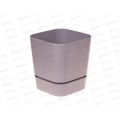 Горшок д/цветов Гранд 1,5л Серый-муссон, квадрат 12*12*12 ГРкв12-70 *8 Горшок д/цветов Гранд 1,5л Серый-муссон, квадрат 12*12*12 ГРкв12-70 *8