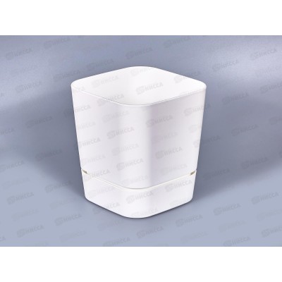 Горшок д/цветов Гранд 2,7л Белый, квадрат 15*15*15 ГРкв15-10 *9 Горшок д/цветов Гранд 2,7л Белый, квадрат 15*15*15 ГРкв15-10 *9