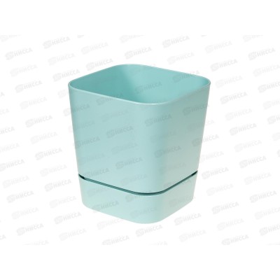 Горшок д/цветов Гранд 2,7л Мята, квадрат 15*15*15 ГРкв15-14 *9
