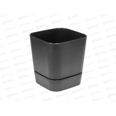 Горшок д/цветов Гранд 2,7л Черный, квадрат 15*15*15 ГРкв15-75 *9 Горшок д/цветов Гранд 2,7л Черный, квадрат 15*15*15 ГРкв15-75 *9