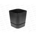 Горшок д/цветов Гранд 5,5л Черный, квадрат 19*19*20,5 ГРкв19-75 *6
