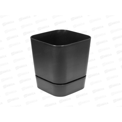 Горшок д/цветов Гранд 5,5л Черный, квадрат 19*19*20,5 ГРкв19-75 *6 Горшок д/цветов Гранд 5,5л Черный, квадрат 19*19*20,5 ГРкв19-75 *6