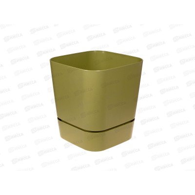 Горшок для цветов Гранд 12,6л Папоротник, квадрат 25,5*25,5*27 ГРкв25-26  *4