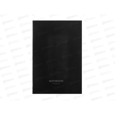 Тетрадь 80л кл. ПЛН Total black, скрепка 4 диз. 25033 *33