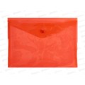 Конверт на кнопке Kanzfile А4 красн. КНК180*12/600