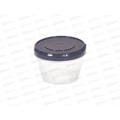 Емкость (Банка) 300мл графитовая крышка *60