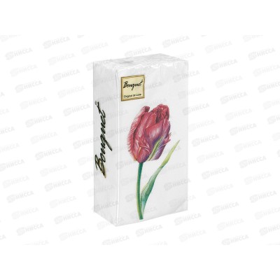 Салфетки 2сл 20л  33*33 Bouquet Original 1/8 Прекрасн.тюльпа*12 25175