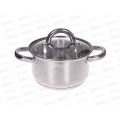 Кастрюля SA-P4016 Ideal 1,8л 16*9,5см нержавейка