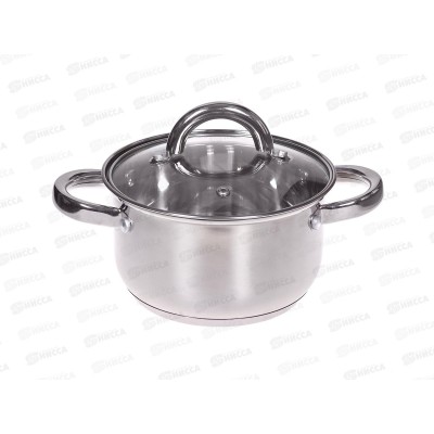 Кастрюля SA-P4016 Ideal 1,8л 16*9,5см нержавейка