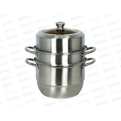 Мантоварка-кастрюля SA-732 2в1 3сет 13л 26см