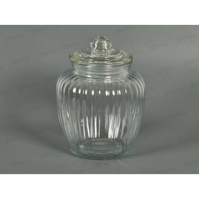 Банка стеклянная 14,5*14,5*20см 1700мл 40101 *6