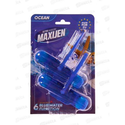 SVO Максиджен WC блок Голубая вода OCEAN 2*55г *80 SVO Максиджен WC блок Голубая вода OCEAN 2*55г *80