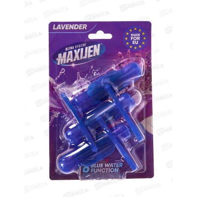 SVO Максиджен WC блок Голубая вода LAVANDER 3*55г *60 SVO Максиджен WC блок Голубая вода LAVANDER 3*55г *60