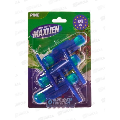 SVO Максиджен WC блок Голубая вода PINE 3*55г *60 SVO Максиджен WC блок Голубая вода PINE 3*55г *60