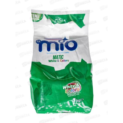 SVO MIO порошок для стирки 3,0кг Для белого и цветного белья *6