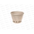 Горшок Знатный D110мм 0,45л с поддоном Латте М300Л *56 Горшок Знатный D110мм 0,45л с поддоном Латте М300Л *56