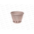 Горшок Знатный D110мм 0,45л с/подст Пыльная роза М300ПР *56 Горшок Знатный D110мм 0,45л с/подст Пыльная роза М300ПР *56