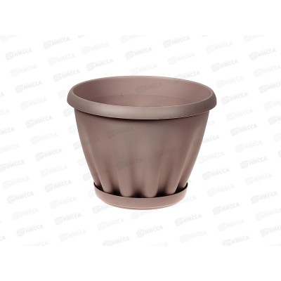 Горшок Знатный D225мм 3,9л с/подст Лунная фиалка М303ЛФ *16