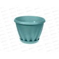 Горшок Знатный D225мм 3,9л с/подст Морской бриз М303МБ *16