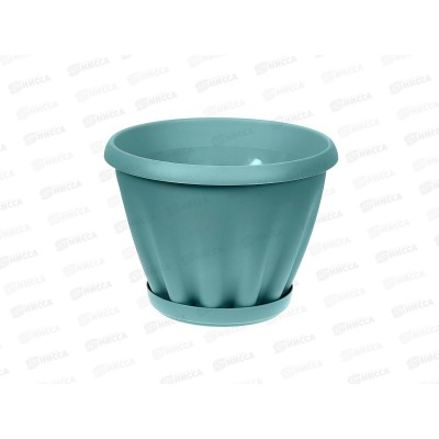 Горшок Знатный D225мм 3,9л с/подст Морской бриз М303МБ *16