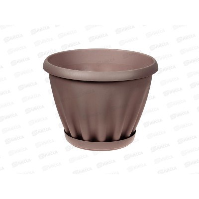 Горшок Знатный D270мм 6,7л с/подст Лунная фиалка М304ЛФ *15