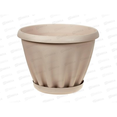 Горшок Знатный D320мм 11л с/подст Латте М305Л *12