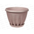 Горшок Знатный D320мм 11л с/подст Пыльная роза М305ПР *12 Горшок Знатный D320мм 11л с/подст Пыльная роза М305ПР *12