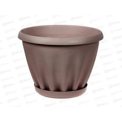 Горшок Знатный D320мм 11л с/подст Лунная фиалка М305ЛФ *12