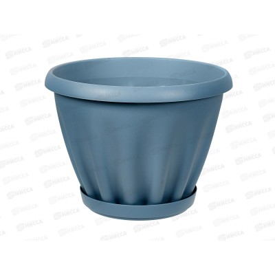 Горшок Знатный D320мм 11л с/подст Голубая лагуна М305ГЛ *12