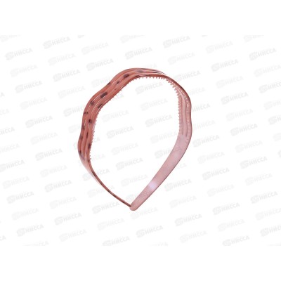 Ободок  д/волос &quotЯнтарный свет&quot волна 1,7см микс 10105139