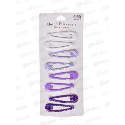 Невидимка д/в &quotФлора&quot (набор 8шт) нежность, 5см, микс 10679931